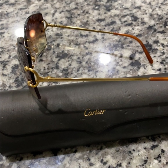 Cartier Large ‘C Frame’ Sunglasses - Picture 3 of 3